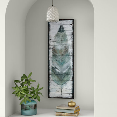 « Stained Feather » - reproduction sur toile