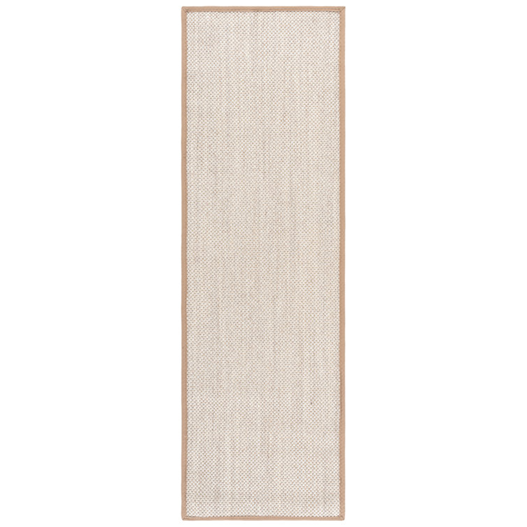 Kiki Jute/Sisal Marble/Linen Area Rug