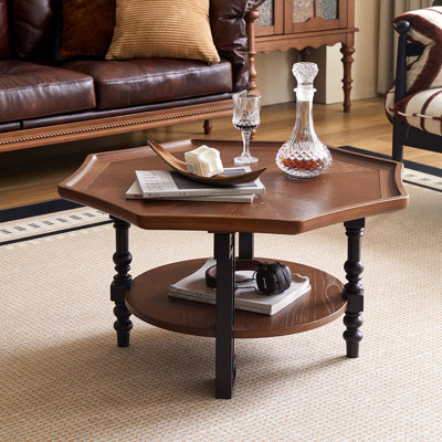 French retro light luxury high-grade coffee table