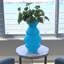 Wave Handmade Glass Table Vase