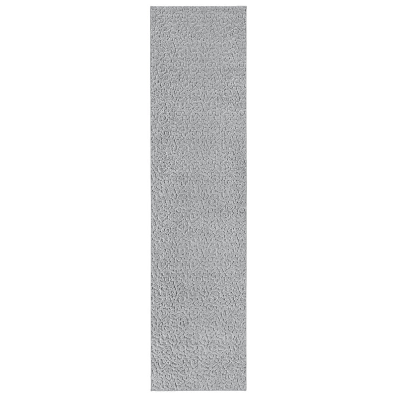 Garland Rug Ivy 5 ft. x 8 ft. Area Rug Silver, Runner 2' x 12'