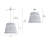 4- Light Modern Farmhouse Pendant Light