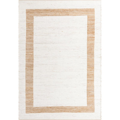 Braided Muenster Area Rug Light Brown Color -  Rosecliff Heights, 265205BA7A2B4170BCC2647DD55B387A