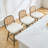 Upholstered Swivel Counter Stool With Rattan Backrest-106484847-106484846