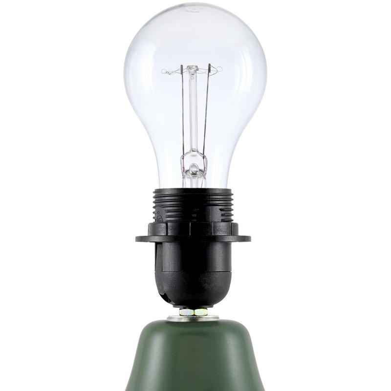 Lampe de table Heurich, Vert foncé