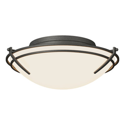 Plafonnier encastré simple en forme de bol 15,7 po Tryne