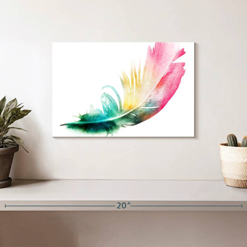 Plume prismatique Kerner, H 8 po x l 12 po