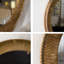 Miroir mural rond