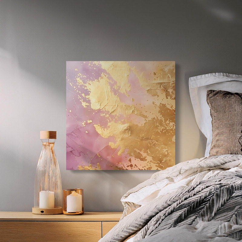 Akur No Frame Print on Canvas, 25.4 cm H  x 25.4 cm W