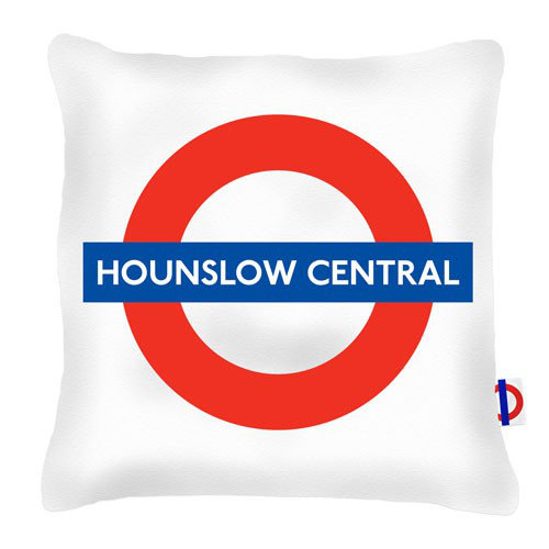Hounslow Central Tube Station London Transport Cushion