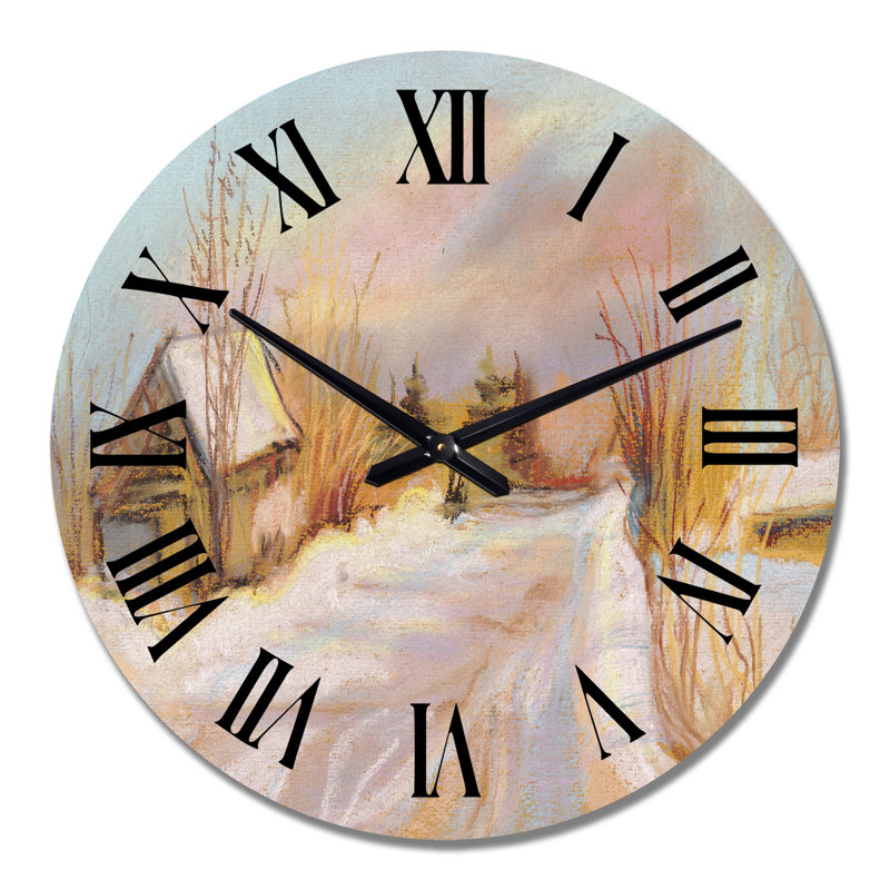 Horloge murale, Surdimensionné