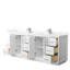 Ensemble de meuble-lavabo double 84 po Strada_Carrara-79721224-79721226-97966077