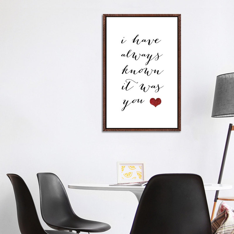 I Have Always Known It Was You by Blursbyai - Gallery-Wrapped Canvas Giclée on Canvas, 101.6 cm H x 66.04 cm W