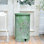 Vintage Farmhouse Trash Can with Lid 4.5 Gal/17Liter