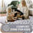 Ultra-Soft Plush Memory Foam Rug Luxury Geometric Textured Area Rug