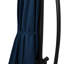 Parasol en porte-à-faux décalé 9,6 pi Eli avec DEL solaires Eli - Bleu marine-55205088