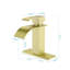 Robinet de salle de bain à cascade, robinet de meuble-lavabo à poignée simple-110712735