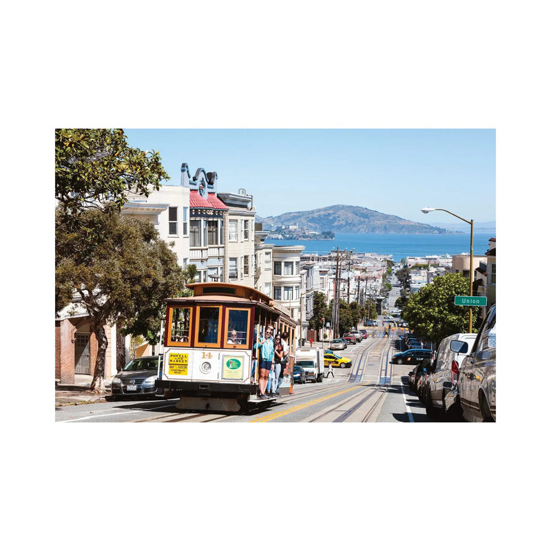 Dans les rues de San Francisco, H 40 po x l 60 po x 1,5 po