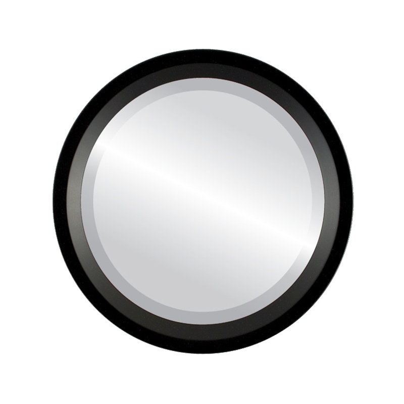 Meigs Mirror, 26" H x 26" W, Matte Black