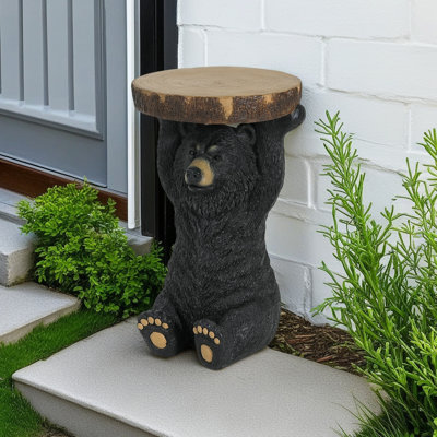 Tabouret de table d'appoint Black Bear