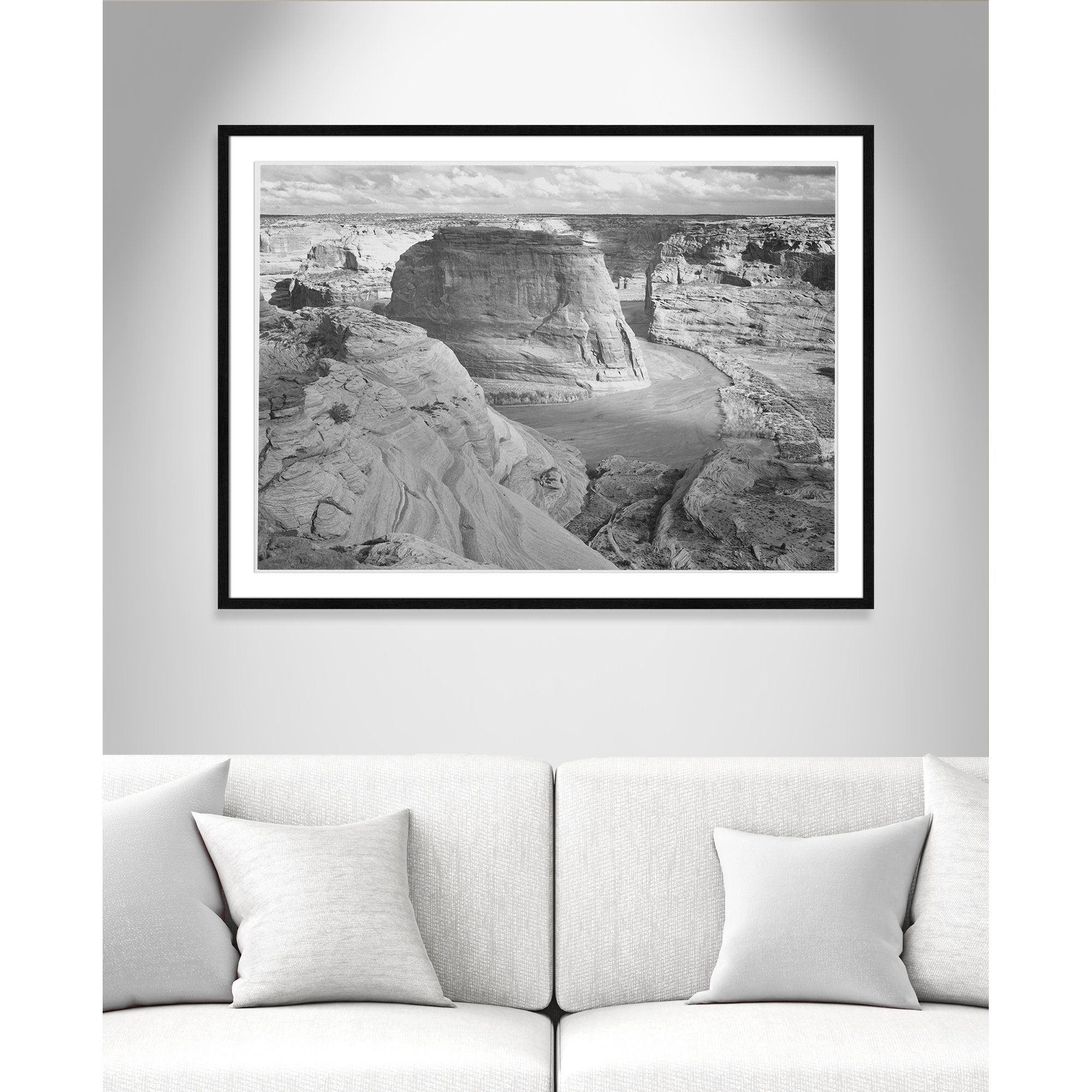 Canyon De Chelly Arizona 2 by Adams, Black, 29.5" H x 41.5" W x 0.75" D