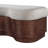 Savoy Mariaclara Velour Fur Fabric Bench-2016040908-2016040910