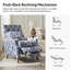 Fauteuil inclinable manuel en polyester Iruna Farmhouse-303269311