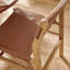 Chaise d'appoint en cuir Sonora-114657703