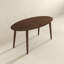 Table de salle à manger en bois de noyer Ada Mid Century Modern-2021448788-2021448795