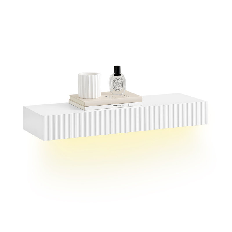 Floating Shelf with Lights