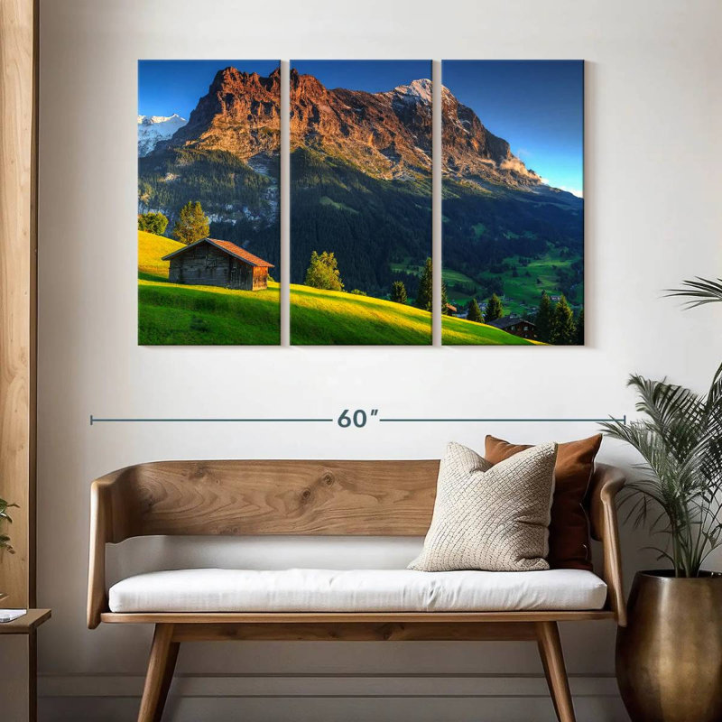 Lilie Eiger Peak Barn, H 32 po x l 50 po