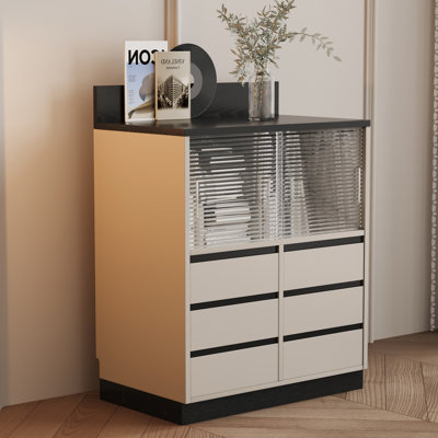 Alfreida Multifunctional 6-drawer Storage Cabinet