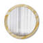 Huldar Glass Flat Wall Mirror