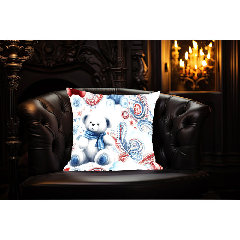 Abstract Reversible Throw Pillow