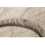Tapis argenté moderne en similicuir 8X10