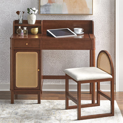 Bayview Vanity Desk and Stool