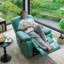 Fauteuil inclinable multifonctionnel en similicuir de salon-278040032