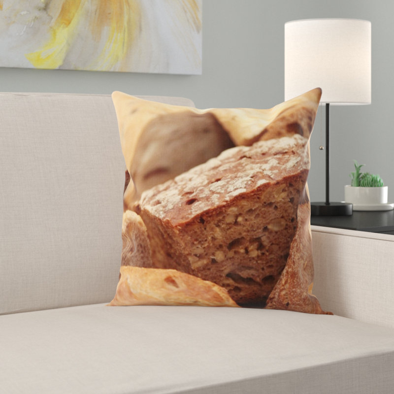 Microsuede Throw Pillow