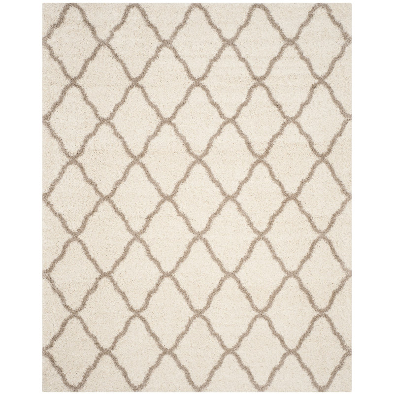 Darrol Hudson Shag Performance Geometric Rug, Rectangle 10' x 14'