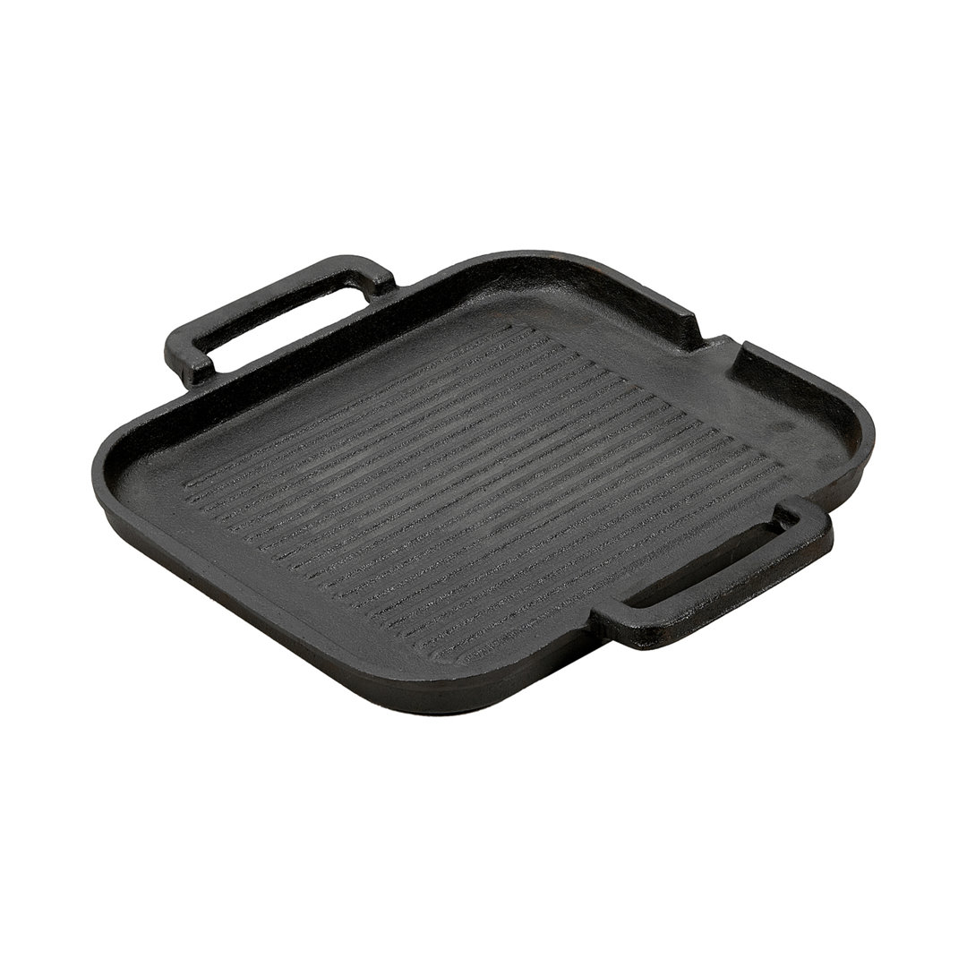 30cm Iron Grill & Griddle Pan