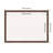 Amanti Art No Cork Wall Plastic Bulletin Board-94411526