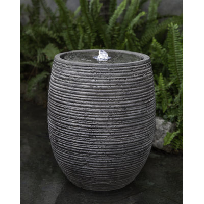 Esqueda Indoor Urn Fountain with Lights