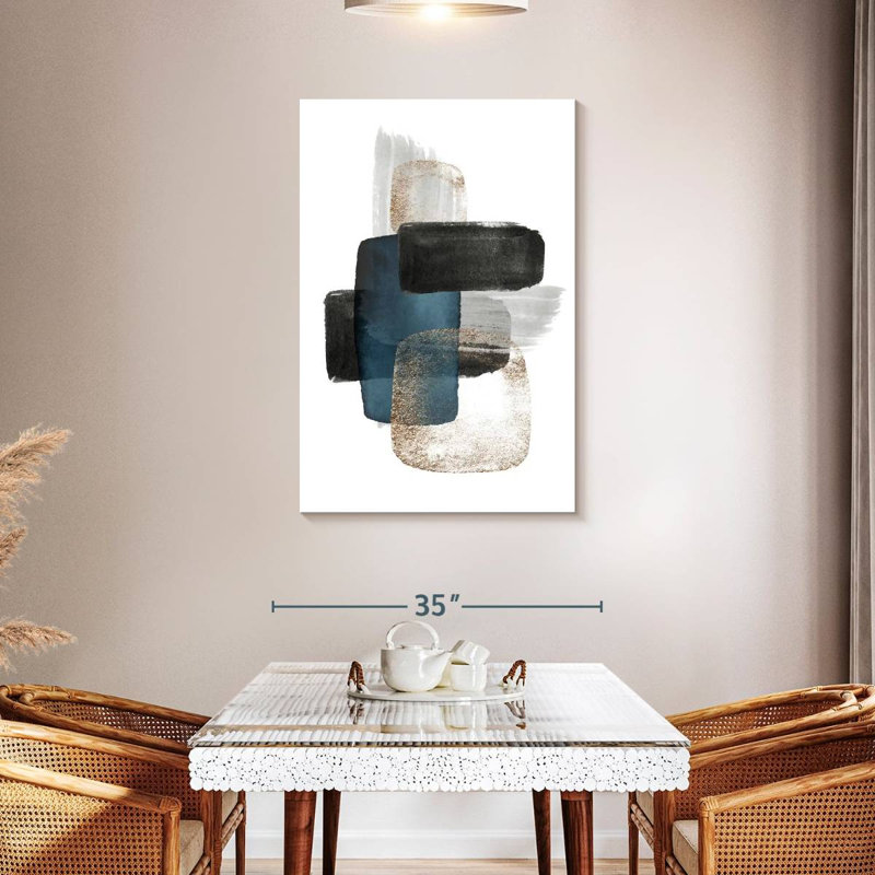 Avery Night Blue II, 45" H x 30" W