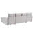 U-shaped Sectional Sofa (Gray)-416826889