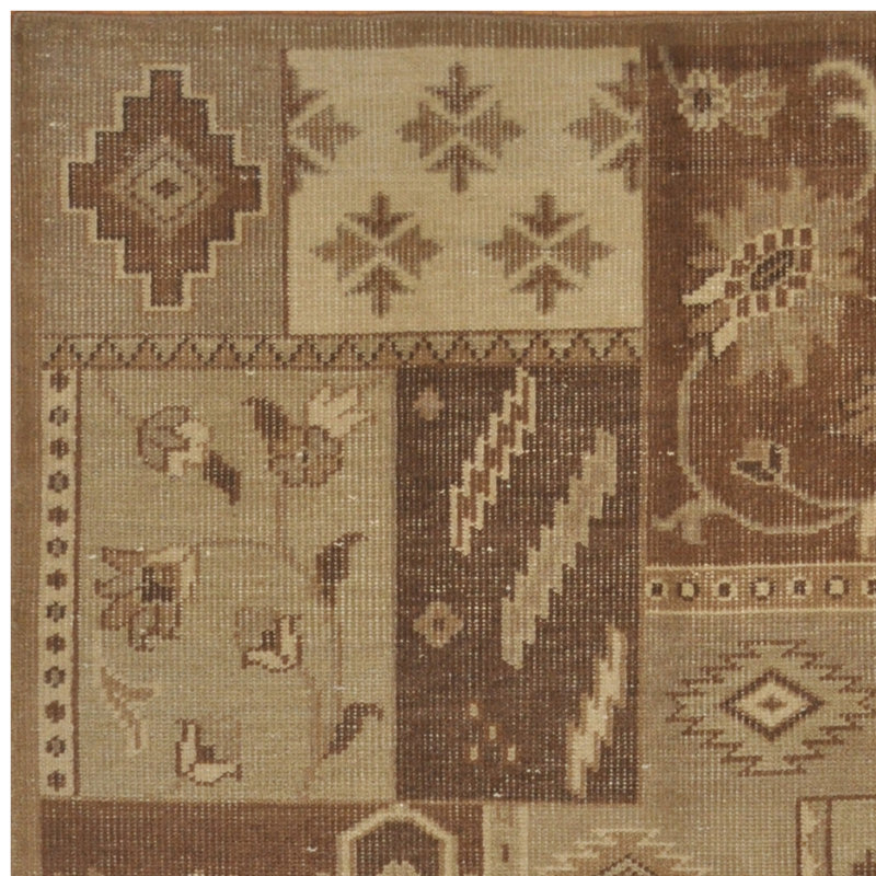 Tapis en laine 5 pi 6 x 7 pi 10 laine noué la à la main one-of-kind Lalma
