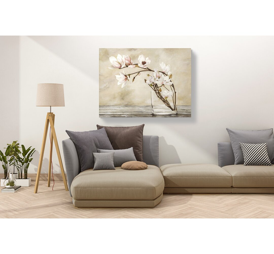 Leinwandbild - Gemälde „Magnolia Flowers” von Cristina Mavaracchio