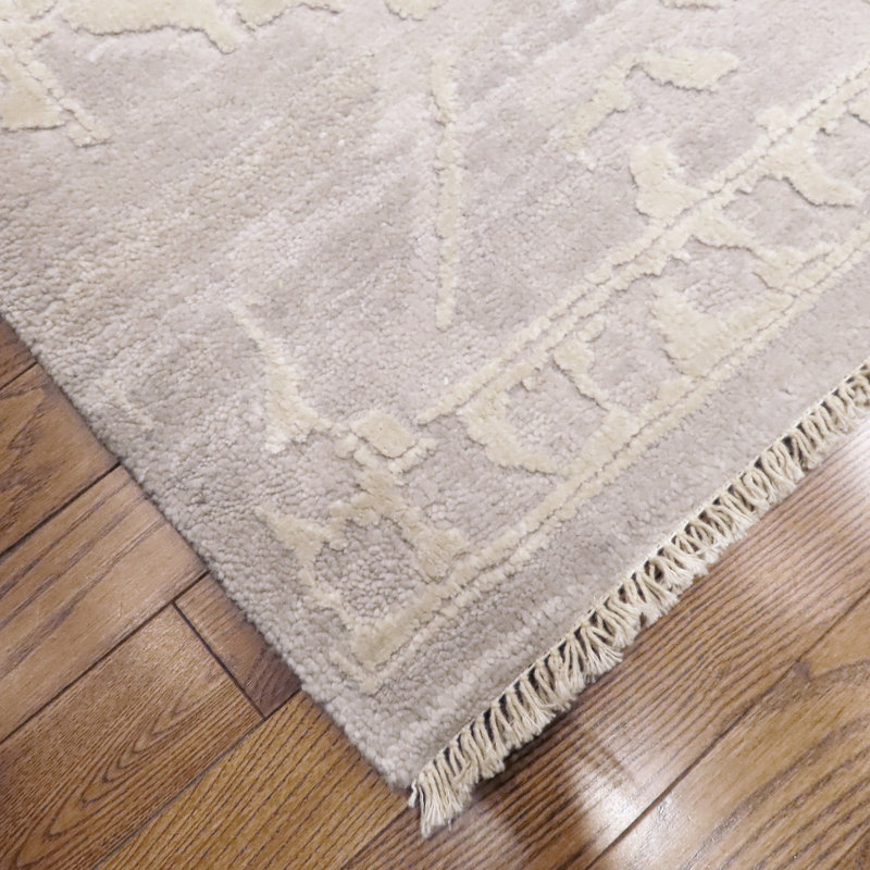 SURINDER WOOL & SILK One-of-a-Kind 9' X 12' Hand Knotted Area Rug