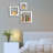 Sorbus Floating Wall Square Cube Box Shelves Mix Size Set of 3 in White-1770321143