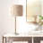 Maudestine 27"H Luxury Marble Table Lamp w/ Faux Fur Shade w/ LED Bulb-1775555307