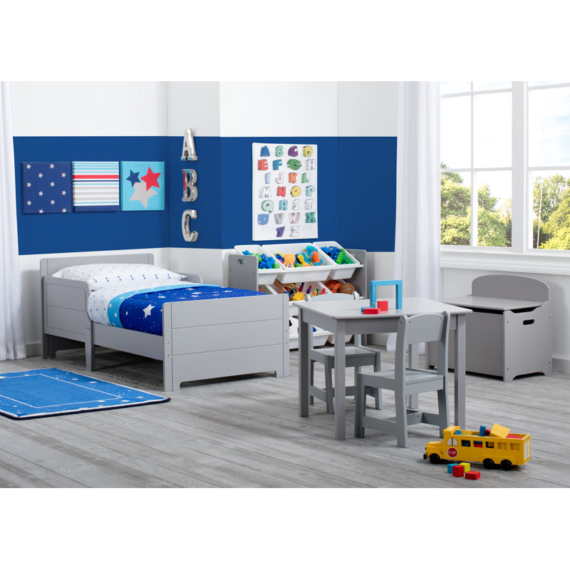 Delta Children MySize Toddler Bed, Gray